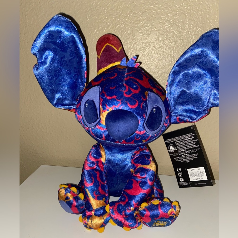 Stitch Crashes Disney Parks Aladdin Plush Limited Release